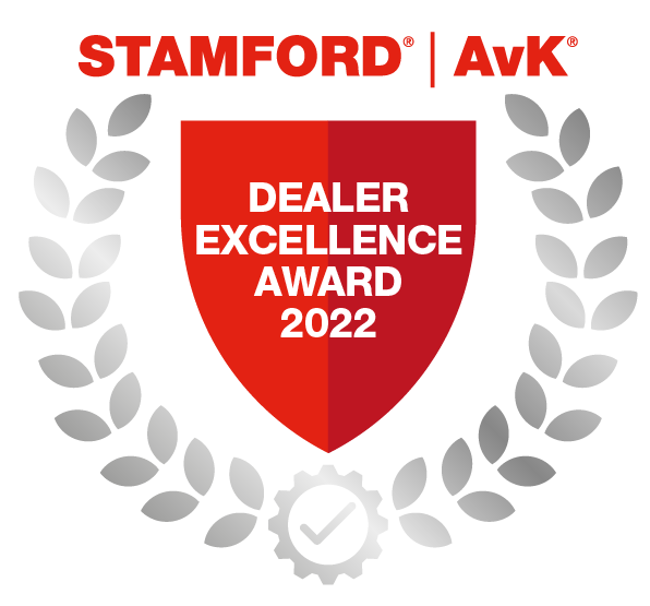 STAMFORD® | AvK® Authorised Parts and Service Dealer Excellence Award 2022 for Houma Armature Works